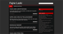 Desktop Screenshot of fajne-laski.net
