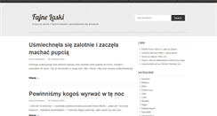 Desktop Screenshot of fajne-laski.com